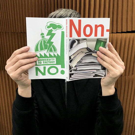 Front and back covers of Non-Regular.